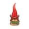 12" Terra Cotta Snowman, Moose & Bear Figurine Set